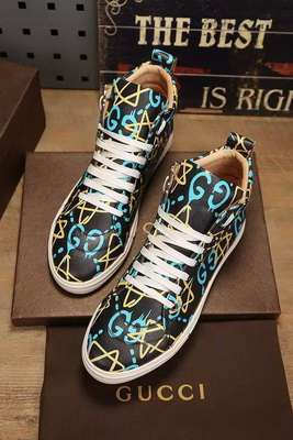 Gucci High-Top Fashion Men Shoes_012